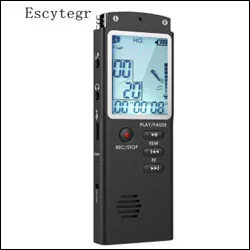 003 Escytegr мини диктофон цифровой звук аудио рекордер 8 ГБ USB флэш-драйвер MP3 плеер Диктофон с наушником