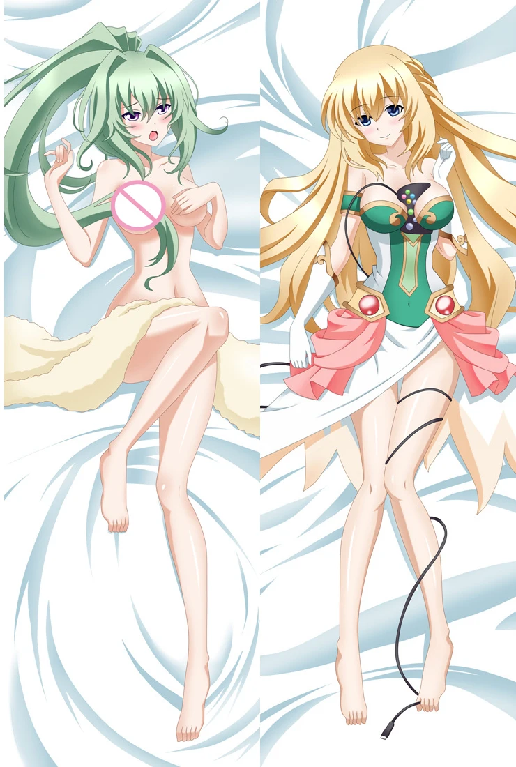 Обновленный японский аниме Hyperdimension Neptunia Histoire Vert hugging чехол для подушки Dakimakura