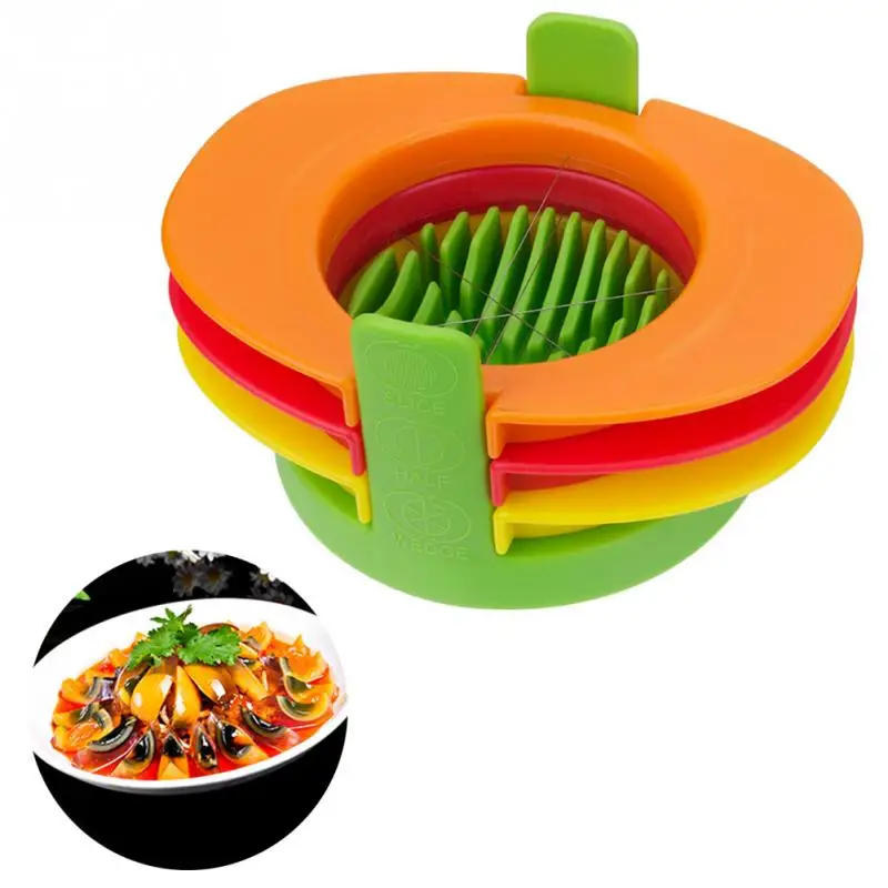 Многофункциональный Нержавеющая сталь резак фруктов Chopper Овощечистка яйцерезка