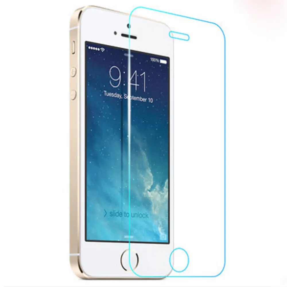 Прозрачная защитная пленка для экрана HD iphone 5s SE 0 3 мм 2.5D с закругленными краями