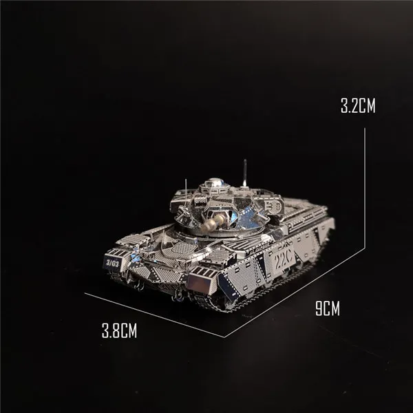 Хкнаньюань JS-2 модель танка 3d металлическая Сборная модель креативные подарки военная техника Детские хобби развивающие интеллект - Цвет: I21142