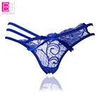 Новинка 2017, женские сексуальные кружевные трусики, бесшовное нижнее белье, трусики, стринги, G-стринги, бразильские трусики, танга, 6803