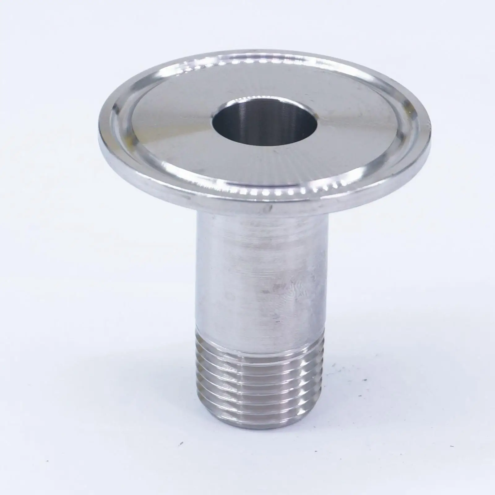 1/2 &quotNPT Male x 1 5&quot Tri Clamp SUS 304 нержавеющая сталь санитарный фитинг муфта для