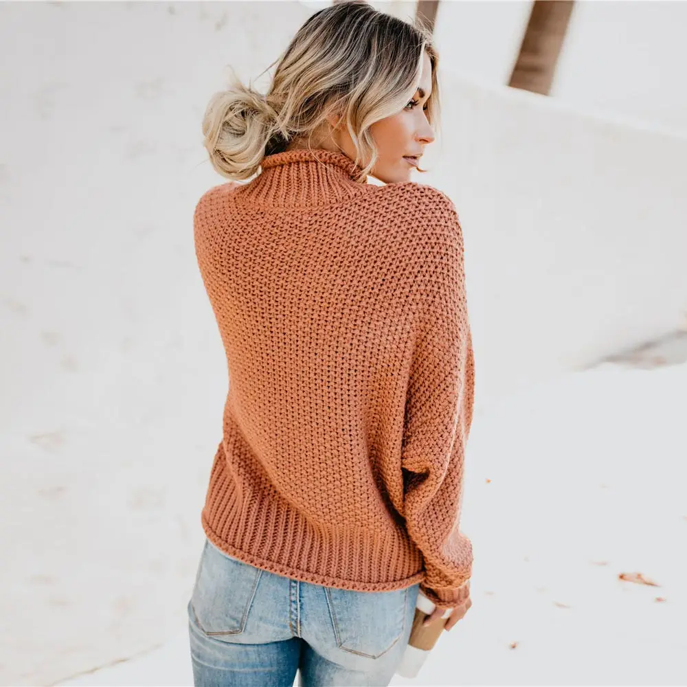 WildPinky Sweaters Women Autumn Winter Fashion Basic Pullover Female Jumpers Long Sleeve Casual Knitted Streetwear Pullovers | Женская