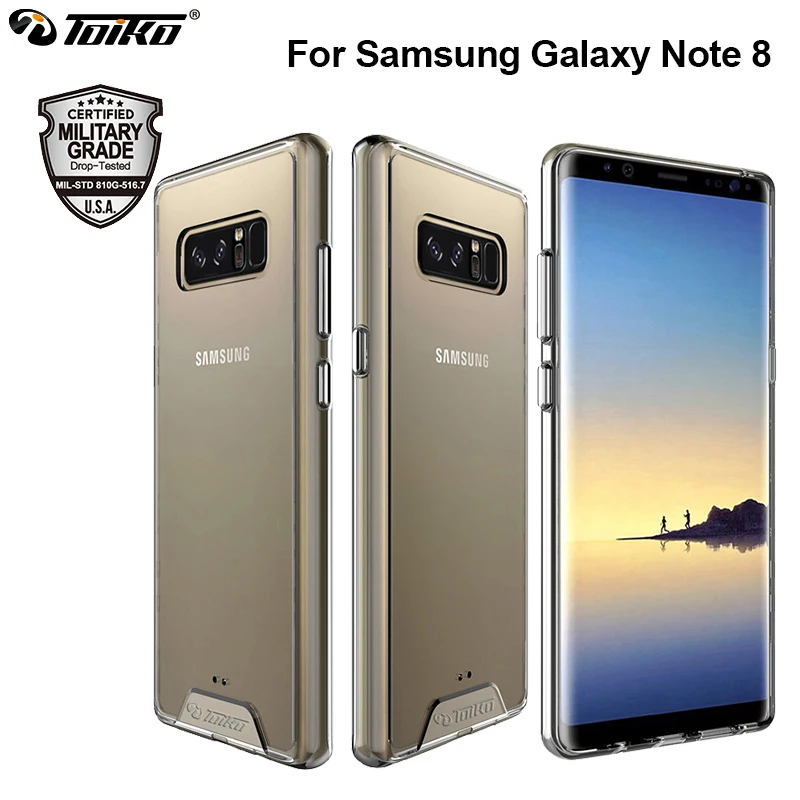 TOIKO churon чехлы для телефонов Samsung Galaxy Note 8 прозрачная Противоударная задняя крышка