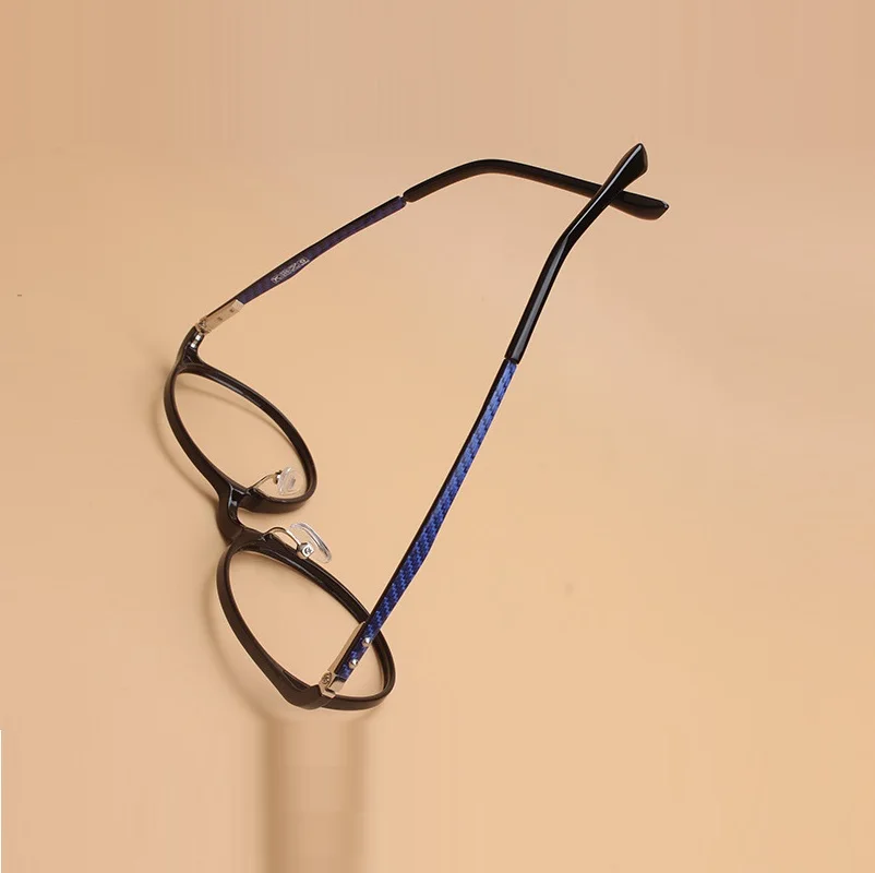 Ширина 134 углеволоконные очки для близорукости оправы очков Искусство ретро