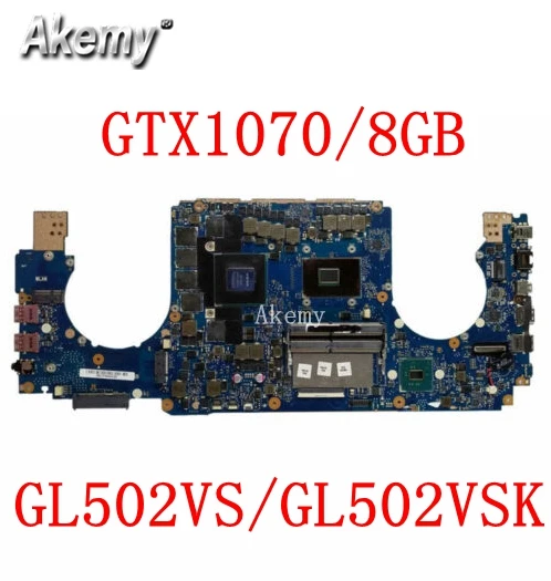 Обмен! Материнская плата для ноутбука For Asus GL502V GL502VS GL502VSK I5 7300HQ i7 7700HQ gtx1070/8 GB|main