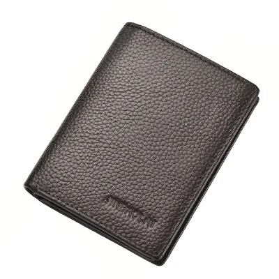 brown 2 JINBAOLAI первый слой кожаный многофункциональный двойной шарнир водительские права Кожаный Чехол Для водительских прав кожаный бумажник Для водительских прав - Цвет: brown 2