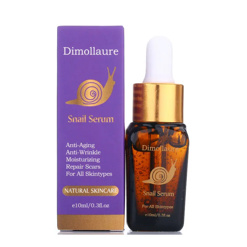 snail Dimollaure Fullerene 24K Gold Serum kojic acid serum Hyaluronic Acid Serum Six Peptides Serum Anti-Aging Wrinkle Moisturizing - Вес нетто: snail