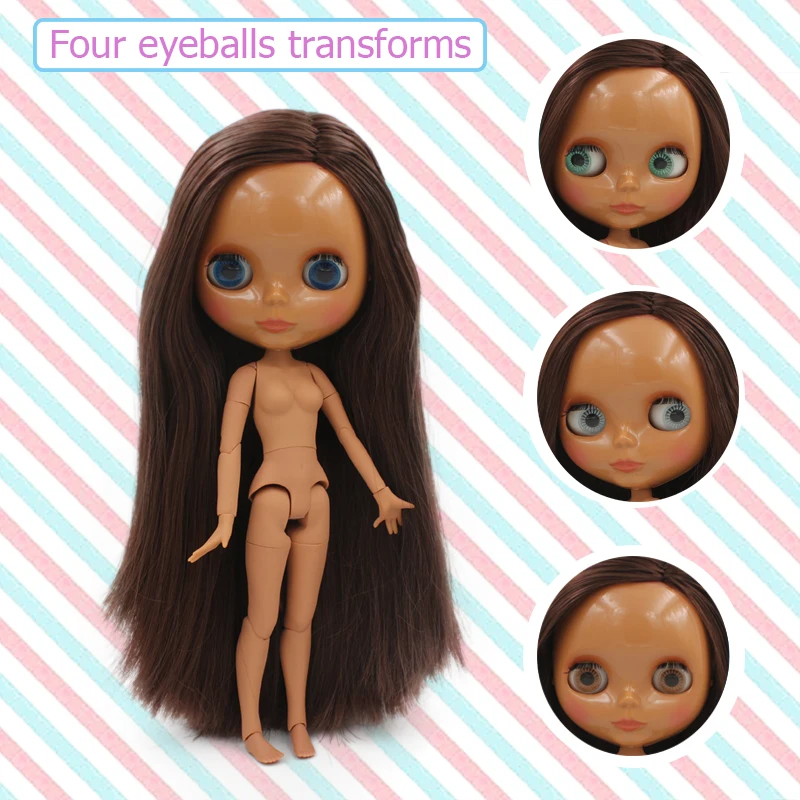Заводская кукла Neo Blyth, матовое лицо по индивидуальному заказу, 1/6 BJD шарнирная кукла Blyth, куклы для девочек, игрушки для новорожденных детей 3