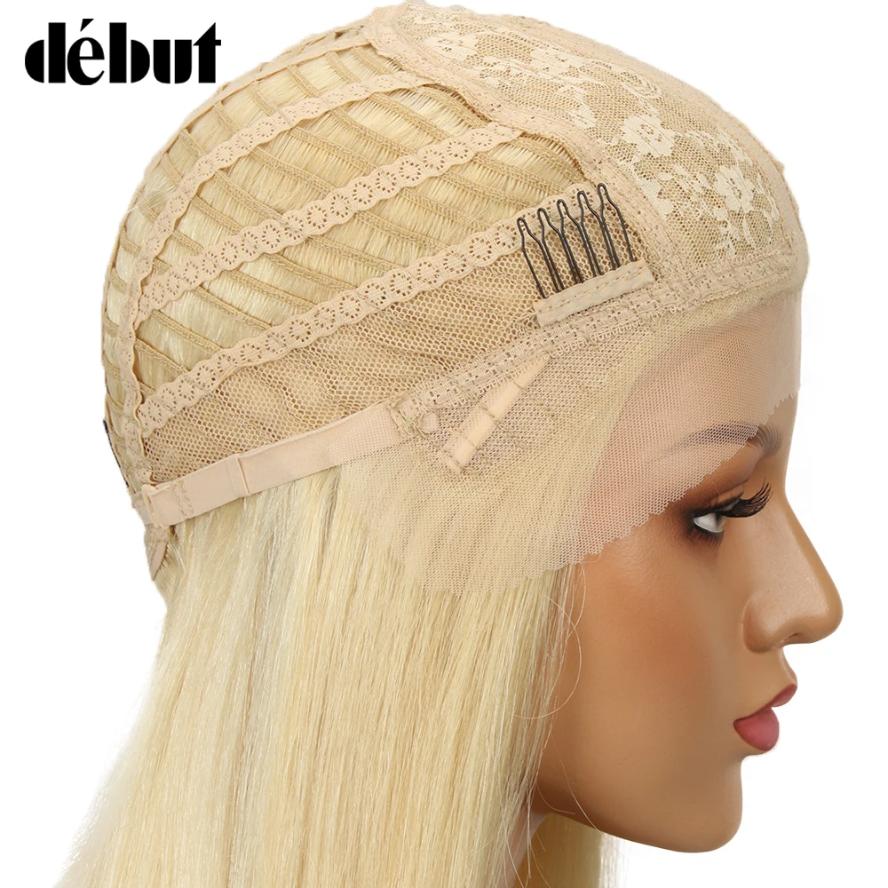 Дебютные парики из человеческих волос медовая блондинка парик на шнуровке