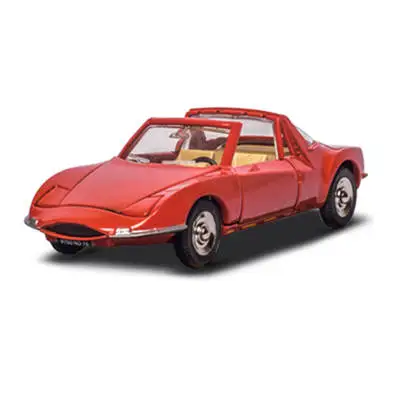 Красный 1/43 1967 CHEVROLET IMPALA SPORT SEDEN SPN Сверхъестественное подключение к охоте литой автомобиль модель Ограниченная серия - Цвет: Красный