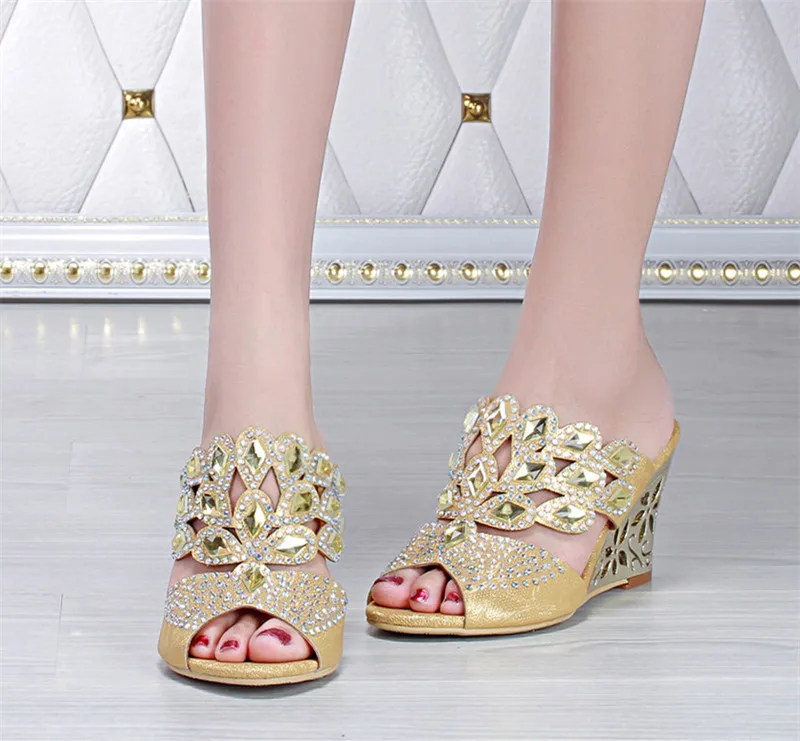 2017 Новый Европейский Летний алмаз кожаные туфли на высоком каблуке обувь