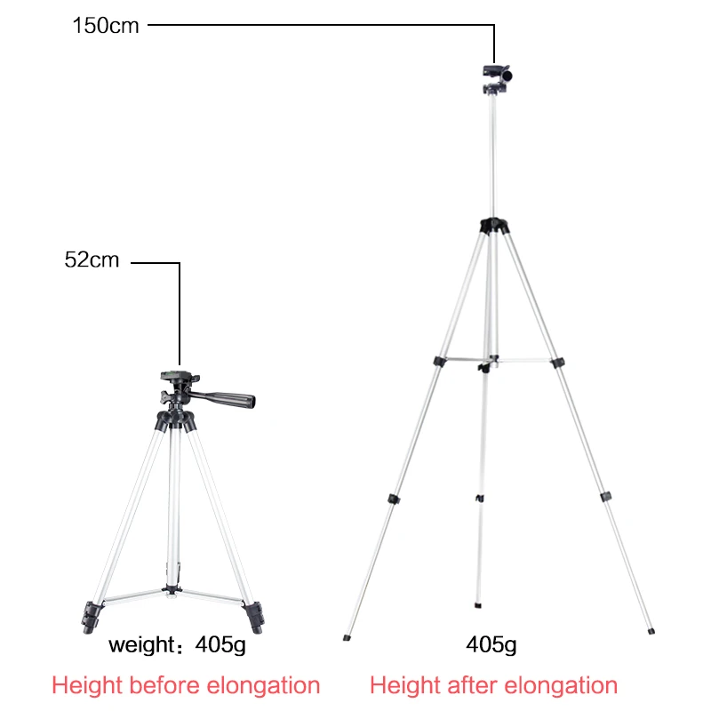 Hanmi Профессиональный легкий штатив для камеры держатель iPhone iPad Samsung цифровая