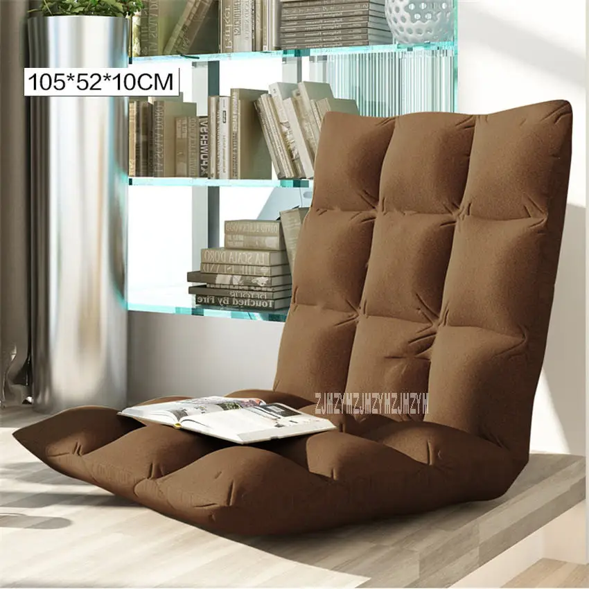 C N818 Гостиная мебель современный простой диван для отдыха на одного татами складной диван балкон Спальня 6-Шестерни регулируемые напольные диван-кровать - Цвет: C