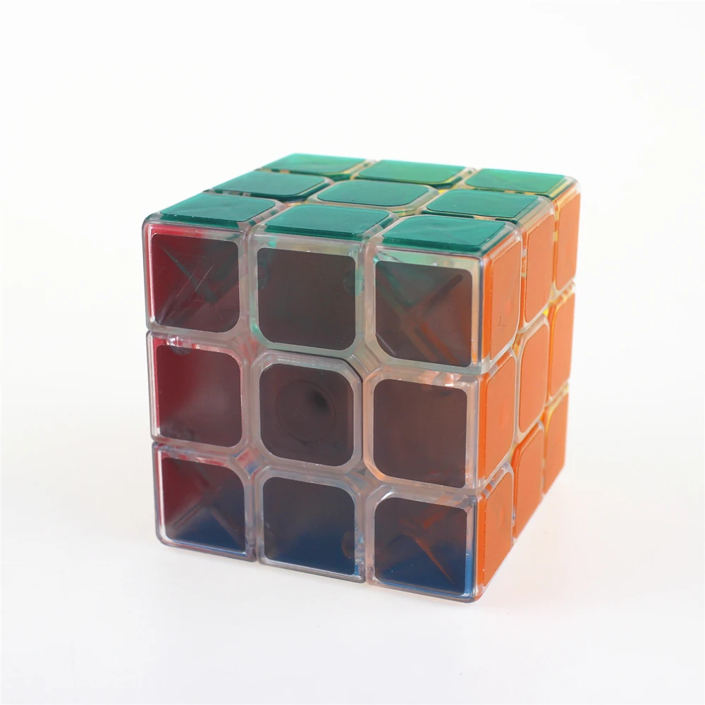 3x3x3 Zcube Кубики головоломки матовые наклейки прозрачный кубик Развивающие игрушки