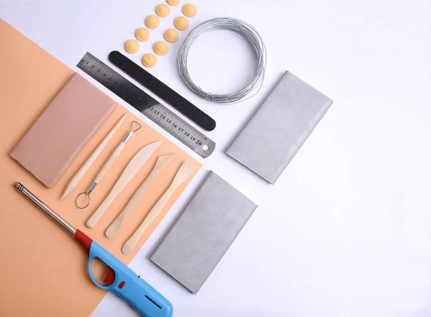 Масляная грязь набор инструментов diy инструмент скульптура грязи Набор Модель ручной работы тонкая резьба по глине набор инструментов для резьбы