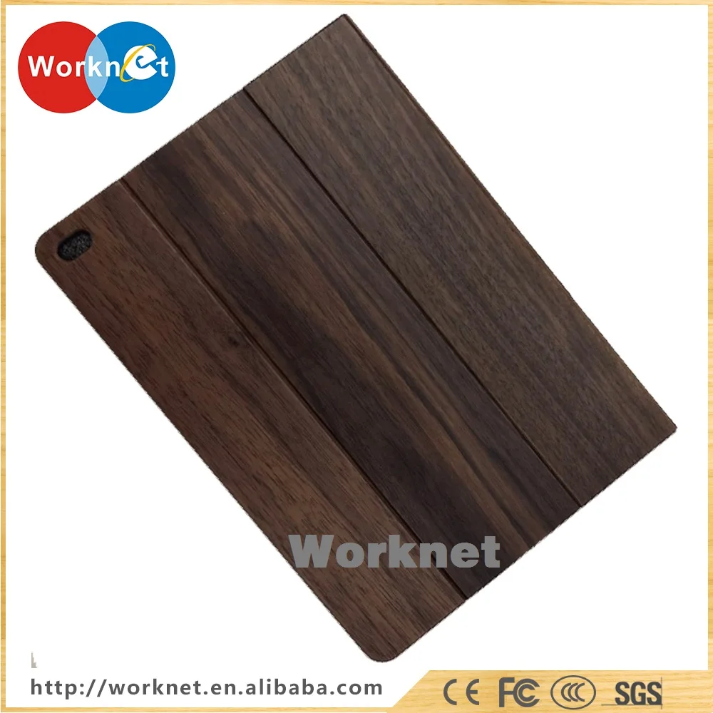 New Hot Solid Walnut Wood Protective Flip Case for iPad Air 2 Stand Function Full Leather | Компьютеры и офис