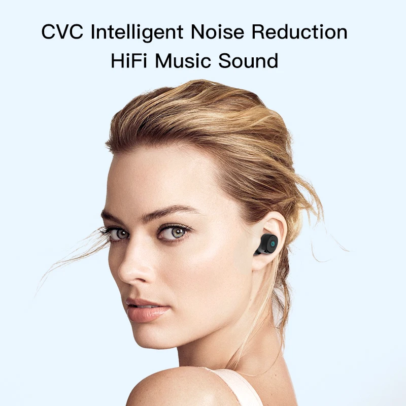 Awei T85 TWS 5,0 Беспроводные спортивные Eearbuds наушники с 1800 мАч Внешний аккумулятор Двойной микрофон 4D стерео наушники-вкладыши портативные наушники