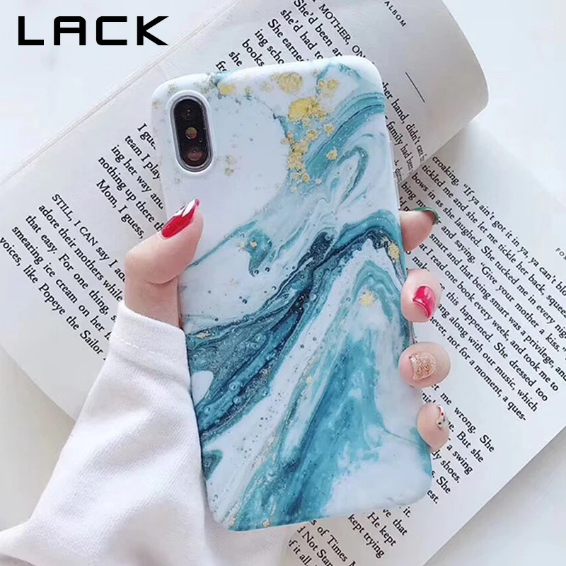 Чехол LACK с абстрактным изображением мрамора для телефона iphone XS Max XR X 8 7 6S 6 Plus