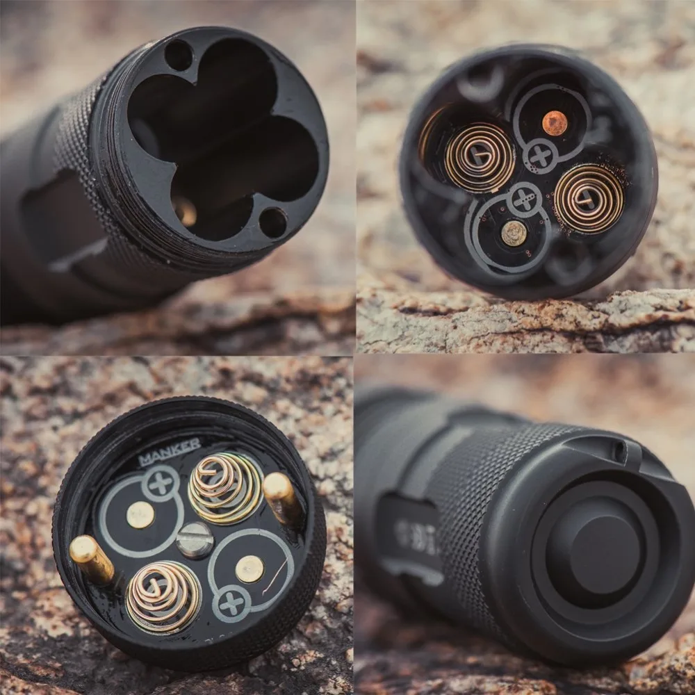 Светодиодный фонарик Manker MK41 2000 лм CREE XHP35 HD компактный для кемпинга 4x750 мА · ч