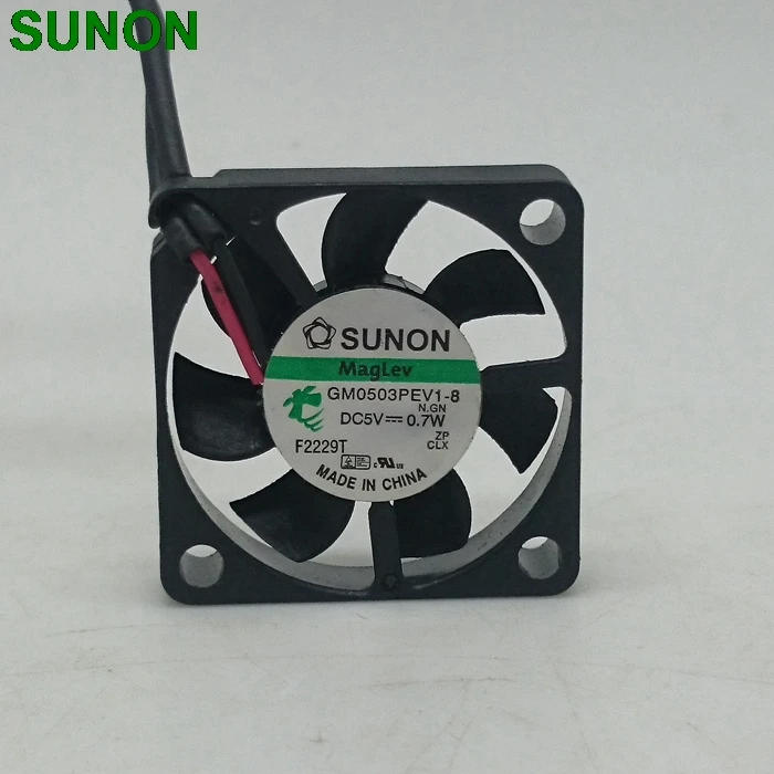 Вентилятор охлаждения для Sunon GM0503PEV1 8 Slim 6 мм толщина 3006 5 В 7 Вт постоянный ток|brushless