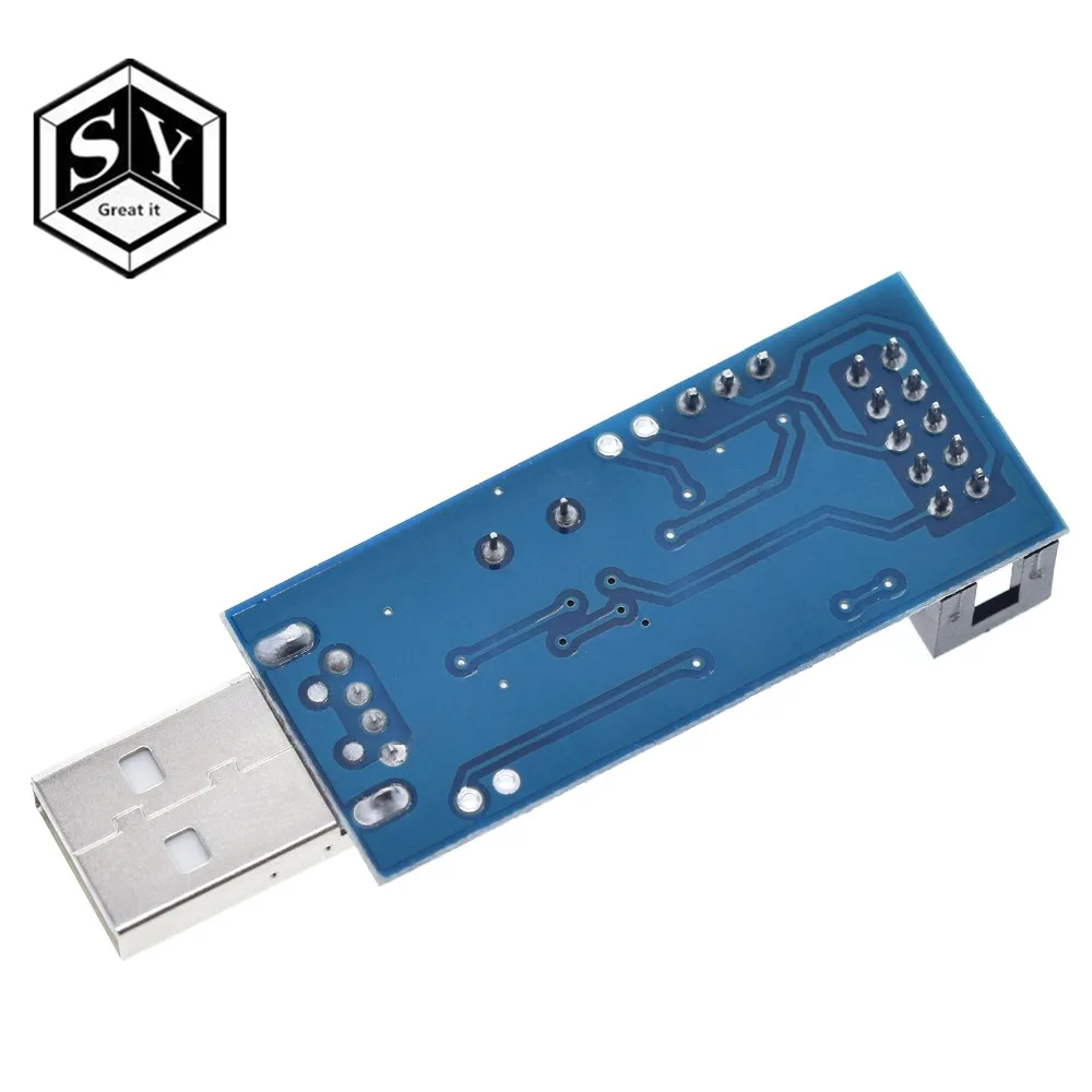 1 шт. Great IT USBASP USBISP AVR программист USB ISP USB ASP ATMEGA8 ATMEGA128 Поддержка Win7 64
