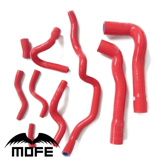 Mofe 9 шт. зеленый синий белый фиолетовый оранжевый силиконовый шланг радиатора Kilt