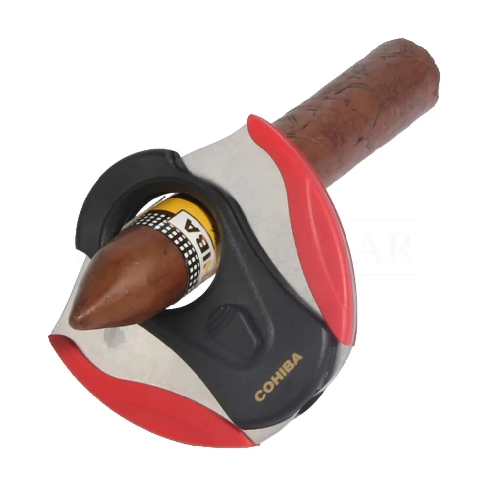 Нержавеющая сталь лезвие нож для сигар COHIBA острый резак пластиковая сигара