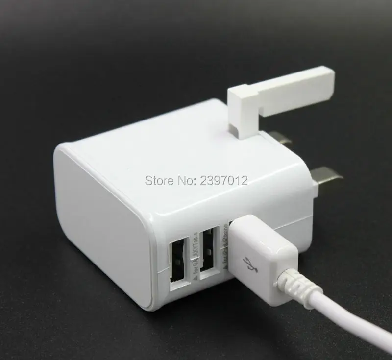 SZAICHGSI 3 USB порта Великобритания плоские контакты британская вилка для дома
