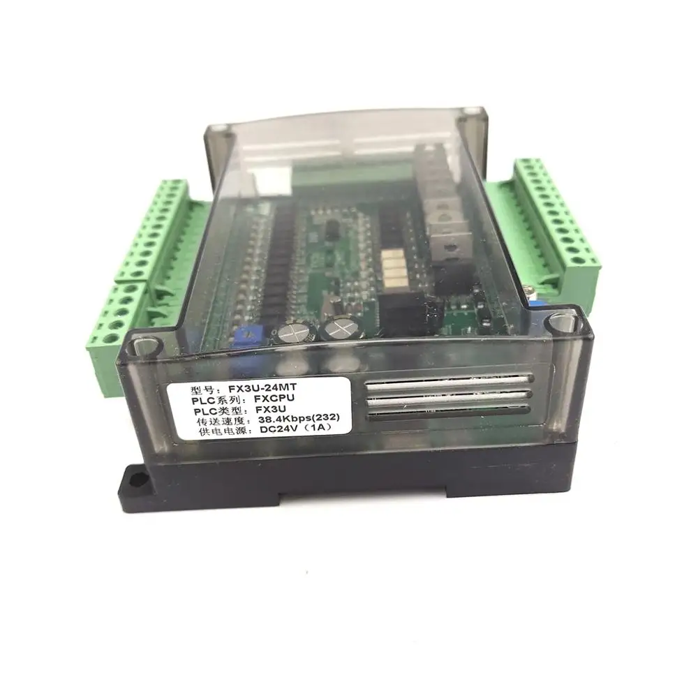 ПЛК промышленная плата управления высокая скорость FX1N FX2N FX3U-24MT ПЛК контроллер программируемый