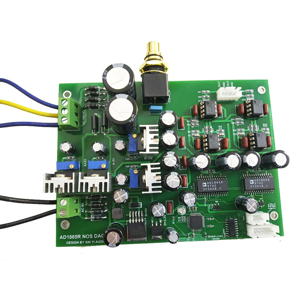 AD1865R NOS DAC виниловый стиль декодирования платы коаксиальный вход AK4118 24BIT 192 кГц