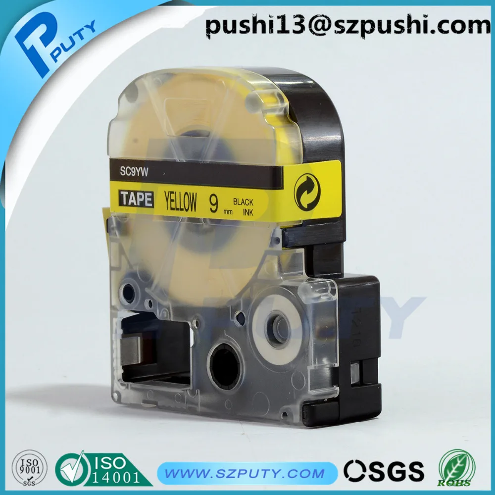 

9mm compatible epsom label printer ribbons SC9YW