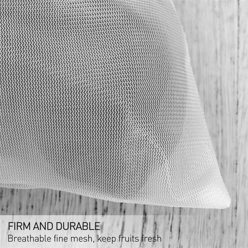 12PCS Mesh Produce Bags Food Household Reusable Fruit Storage Pouch Stitching Drawstring for Shopping Travelling | Дом и сад