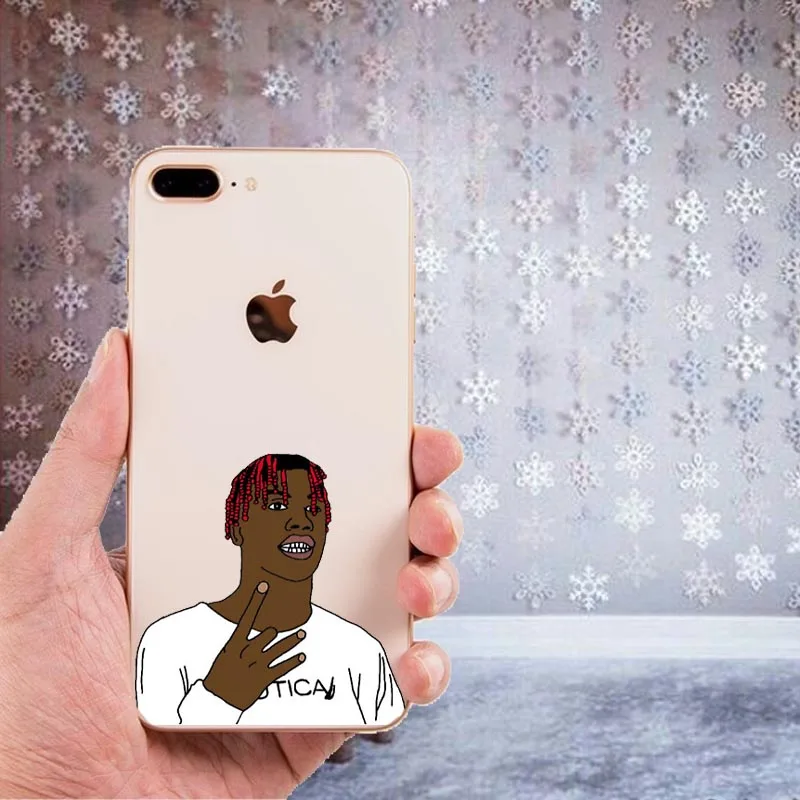 Чехол для телефона Supre x XXXTentacion ClearSoft силиконовый чехол из ТПУ iPhone XS Max X 10 4S 5C5 5S SE 6 6s