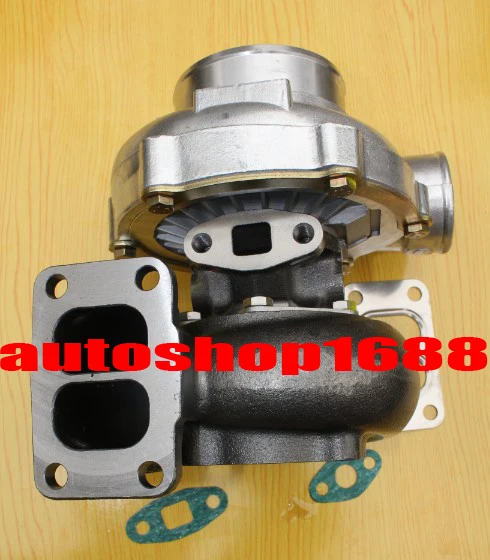 GT35 T3 фланцевый Турбокомпрессор компрессор A/R .70 турбина .82 Масляное и водное