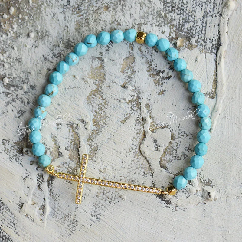 

Lotus Mann Micro inlay zircon extremely thin cross section of a hoard of small hand catenary tai bracelet