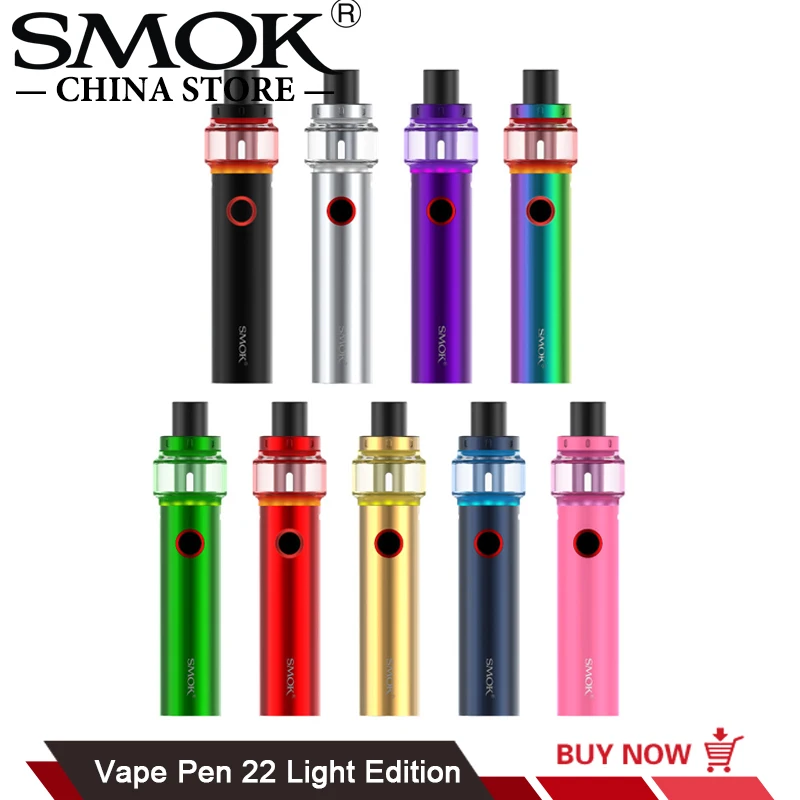 Vape SMOK ручка 22 Light Edition 1650 мАч батарея 4 мл Сетка полосы катушки VS Ijust Stick V8