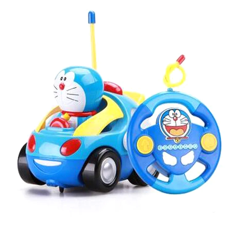 Для маленьких мальчиков девочек Doraemon электрические игрушки автомобиль