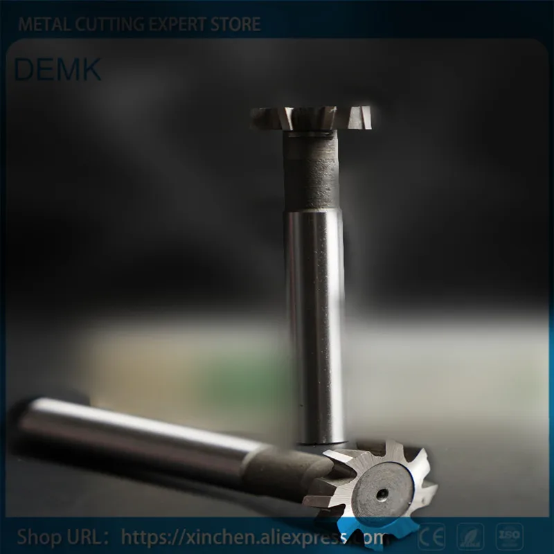 

Knife Diameter 30mm Straight Shank T - Slot Milling Cutter T - Cutter Circular Slot Trapezoidal Groove Cutter Superhard HSS