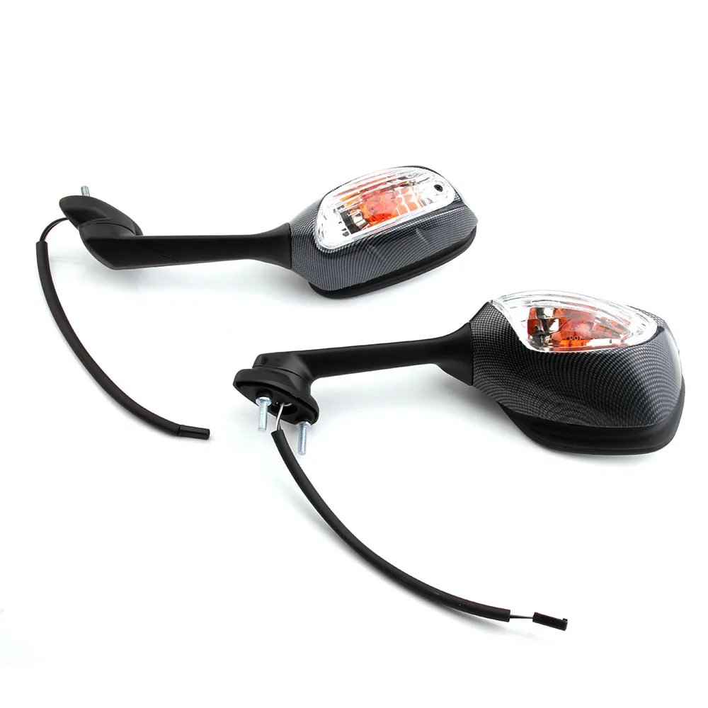 Светодиодные поворотники для мотоциклов Suzuki GSXR1000 GSXR600 GSXR750 2005 2011|Боковые зеркала