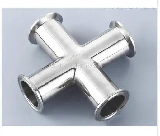 

Free shipping 2'' 51mm Sanitary Tri Clamp Cross, Stainless Steel 304