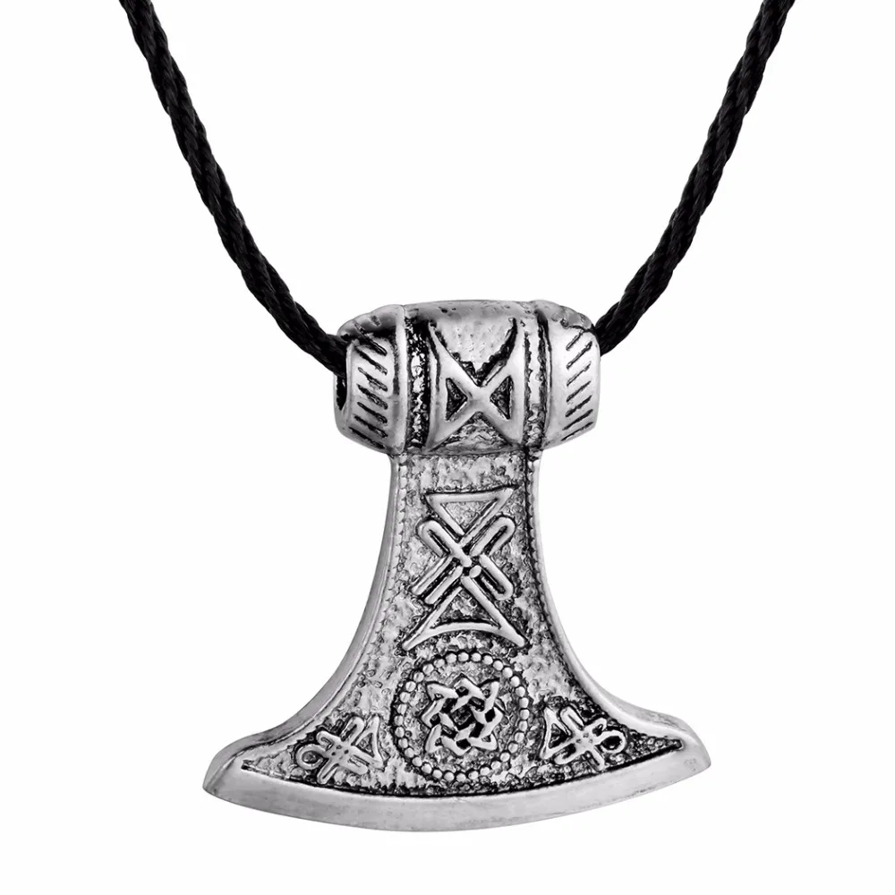 

Nostalgia Slavic Axe With Russia Star Symbol Amulet Vintage Necklace Erkek Kolye Punk Goth Joyas