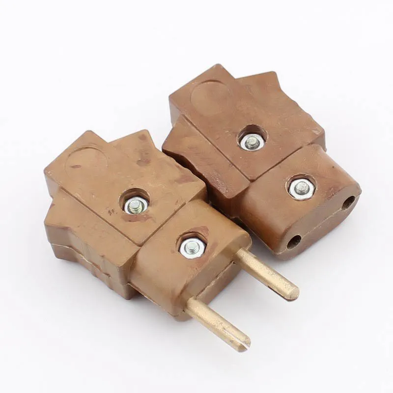 Set!Par Connector Plug Bakelite Moving Lights The Power Cord Butt Plugs 10A Male and Female Copper Anti-oxidation | Обустройство дома