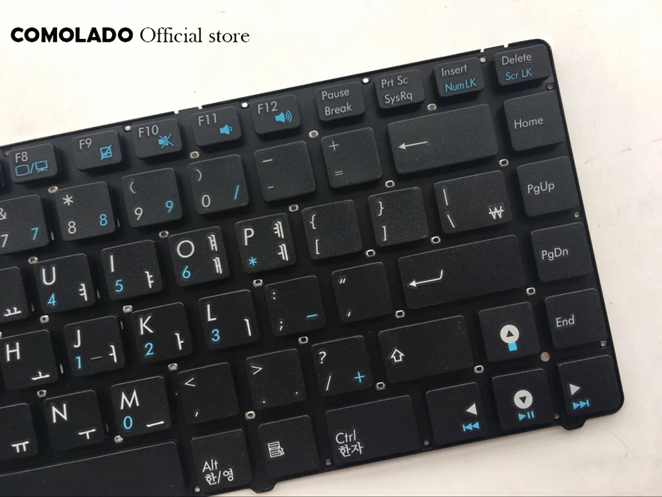 KR Корейская клавиатура для ASUS U36 U36SD U36SG U40SD U41J U41JF U41SV белый и черный без рамки