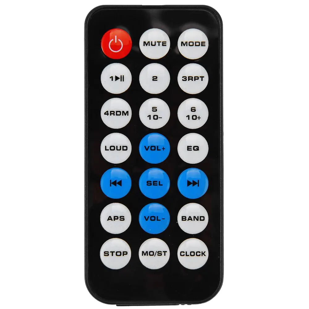 Автомобильное радио Авто аудио стерео с 12V Bluetooth V2.0 SD FM MP3 плеер AUX USB In-Dash Handsfree Call