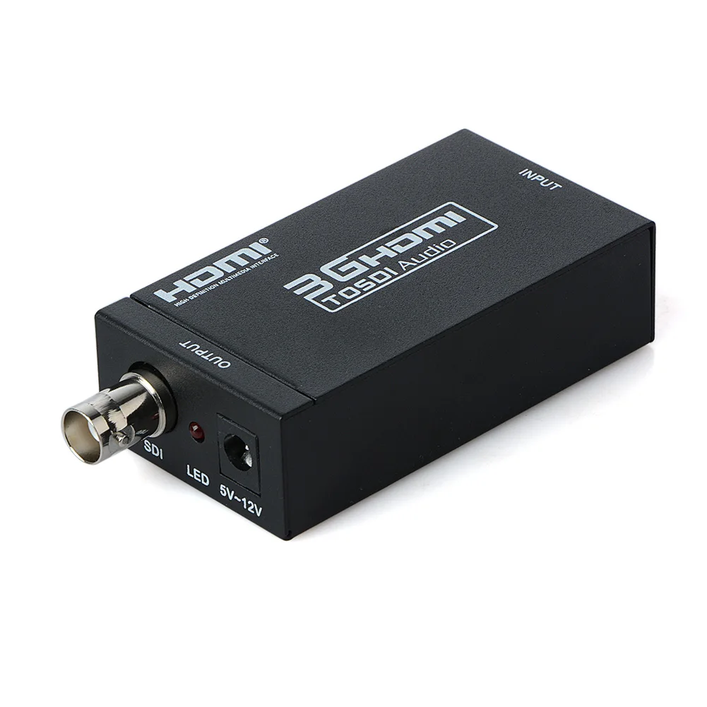 Адаптер преобразователь HDMI совместимый с SDI 1080P MINI 3G коаксиальным аудиовыходом