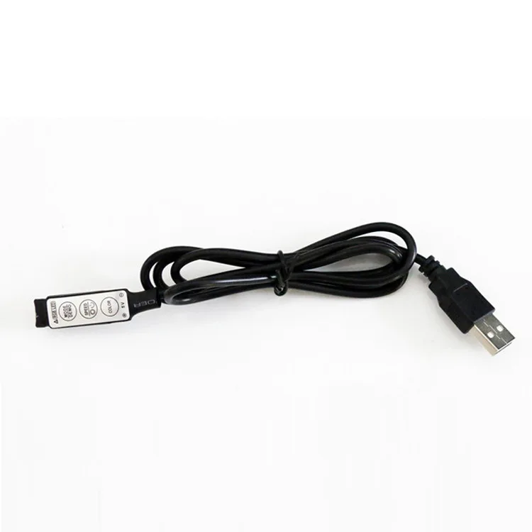 USB RGB контроллер DC5V выключатели со светодиодным индикатором с 3 ключа 4 Pin