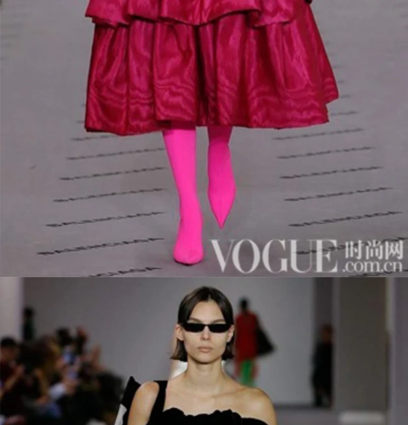 ONE2018 летние пикантные высокие сапоги до бедра; Сатиновые эластичные сапоги выше колена; Небесно-голубые узкие высокие сапоги на высоком каблуке; женская обувь