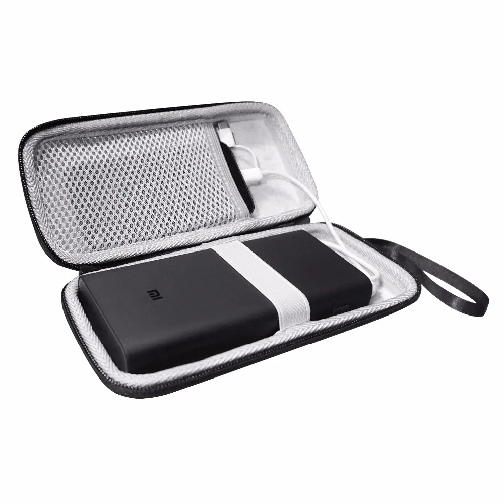 Жесткий чехол EVA для Xiaomi power bank 3 20000 20000mAh Pro Cover портативный внешний аккумулятор для телефона power Bank сумки